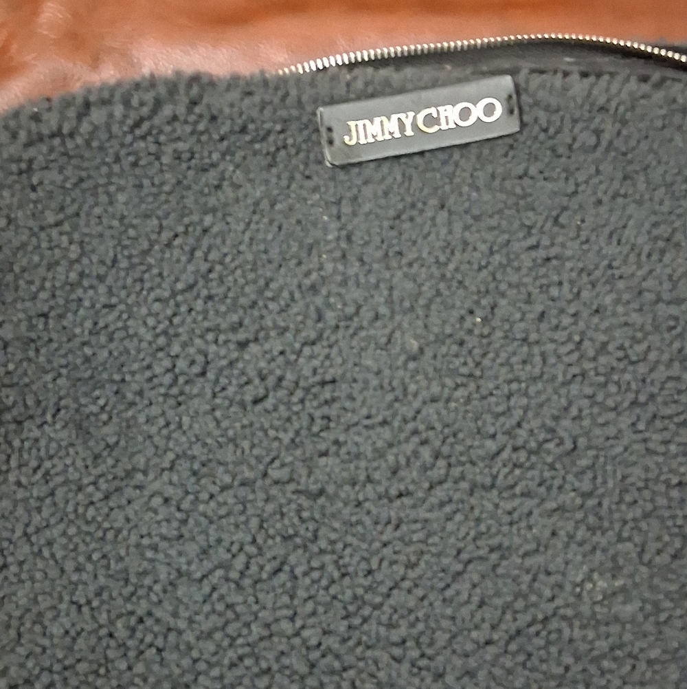 Jimmy Choo Crossbody Bag with Shearling Flap - Picture 5 of 16